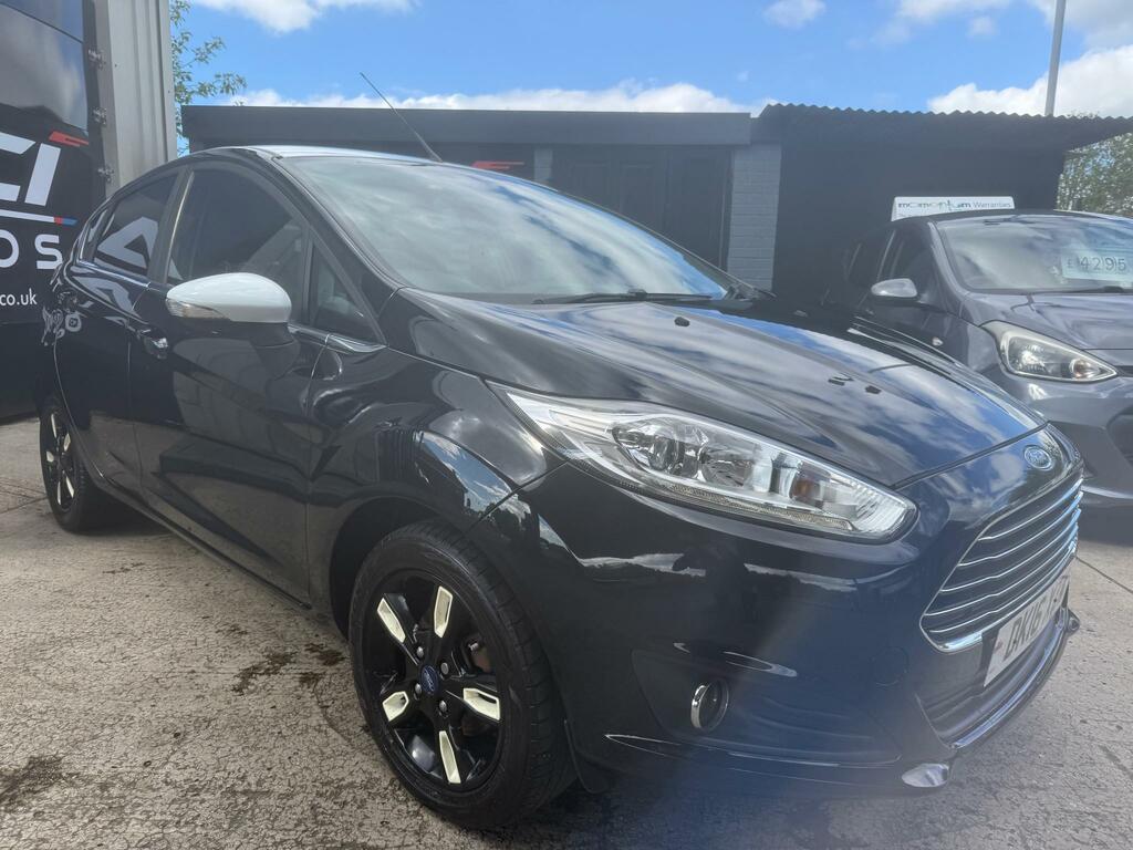 Ford Fiesta 1.0T Ecoboost Zetec Black Edition Hatchback Black