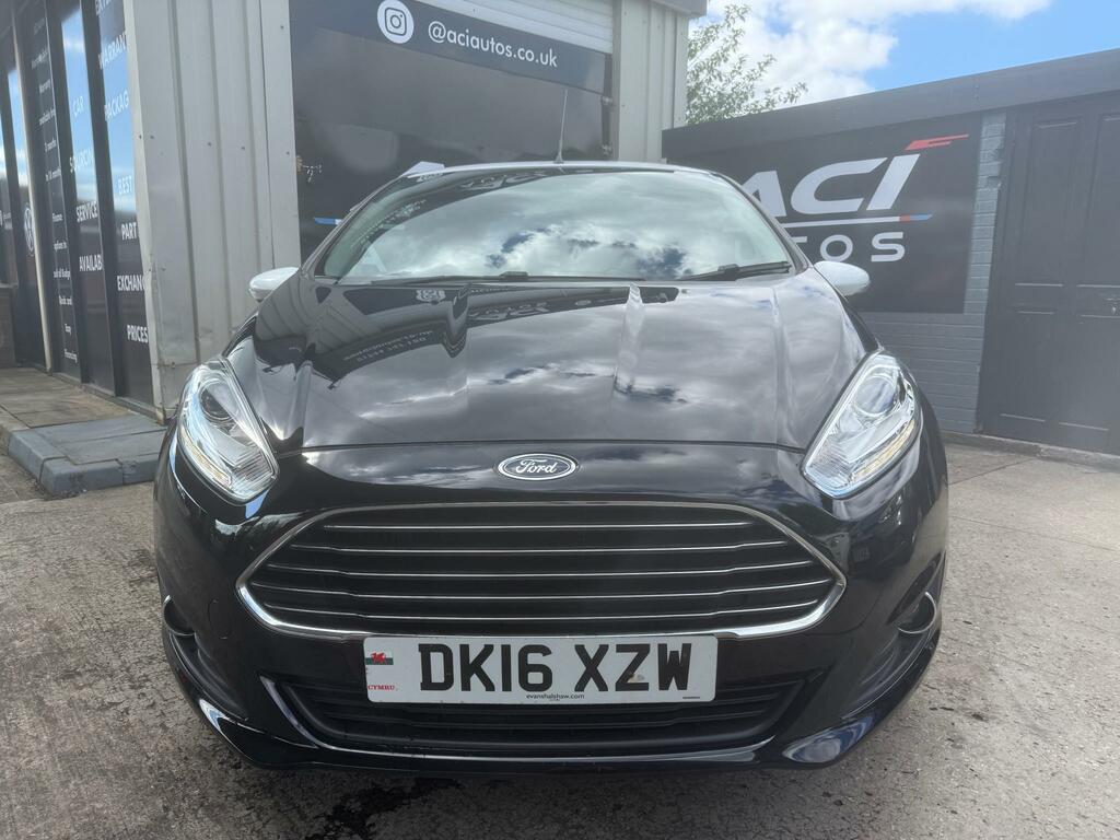 Ford Fiesta 1.0T Ecoboost Zetec Black Edition Hatchback DK16XZW Black #5