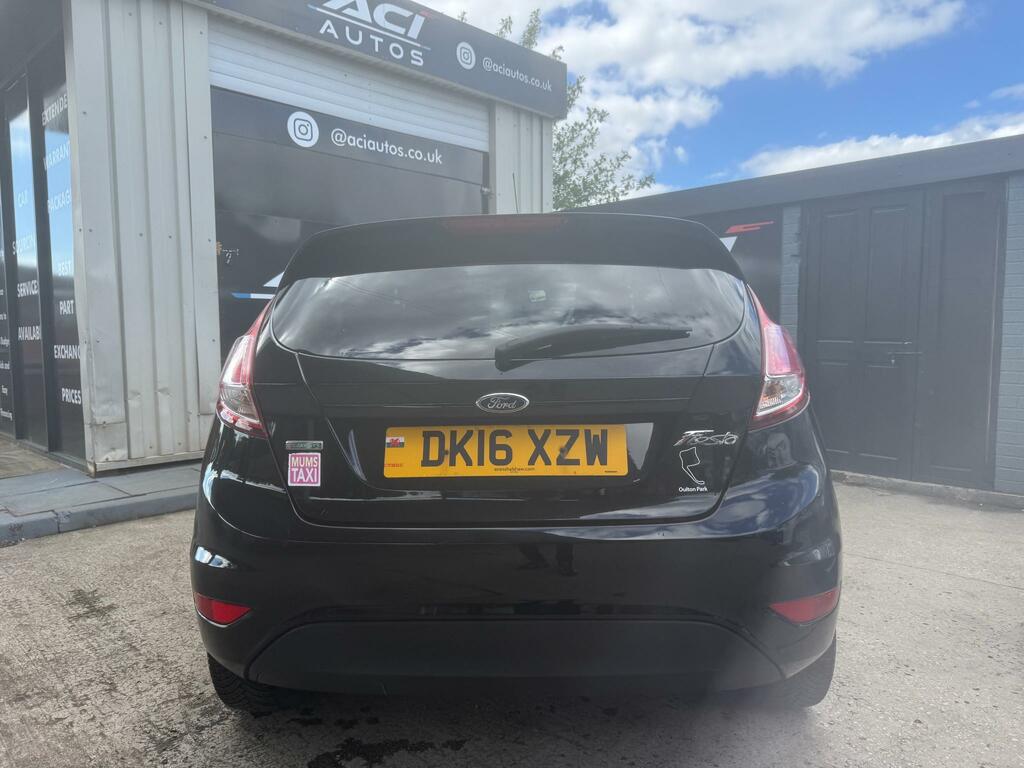 Ford Fiesta 1.0T Ecoboost Zetec Black Edition Hatchback DK16XZW Black #6