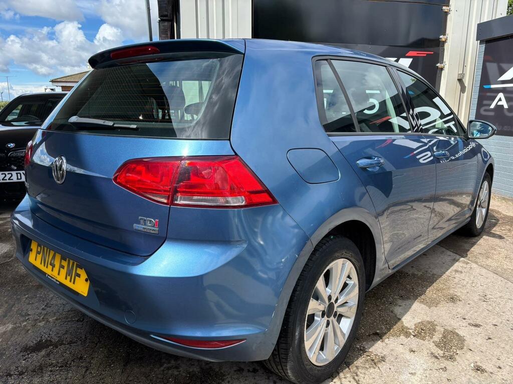 Volkswagen Golf 1.6 Tdi Bluemotion Tech Se Hatchback PN14FMF Blue #3