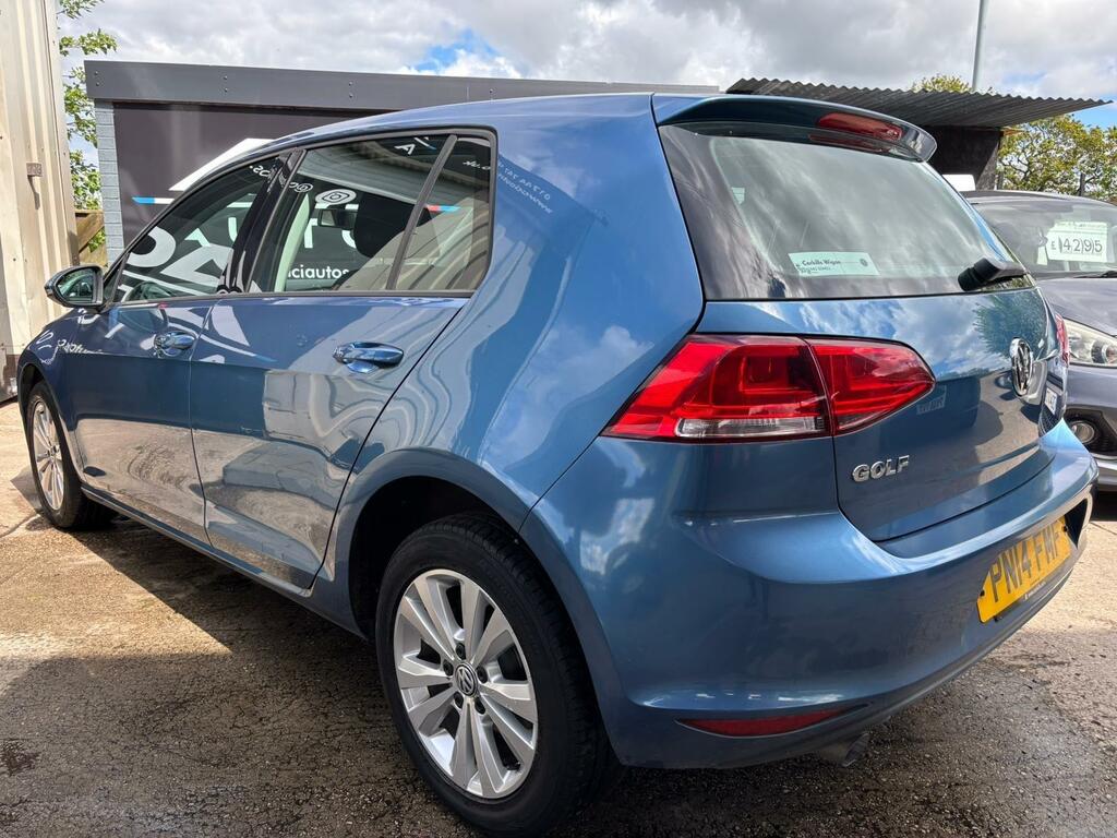 Volkswagen Golf 1.6 Tdi Bluemotion Tech Se Hatchback PN14FMF Blue #4