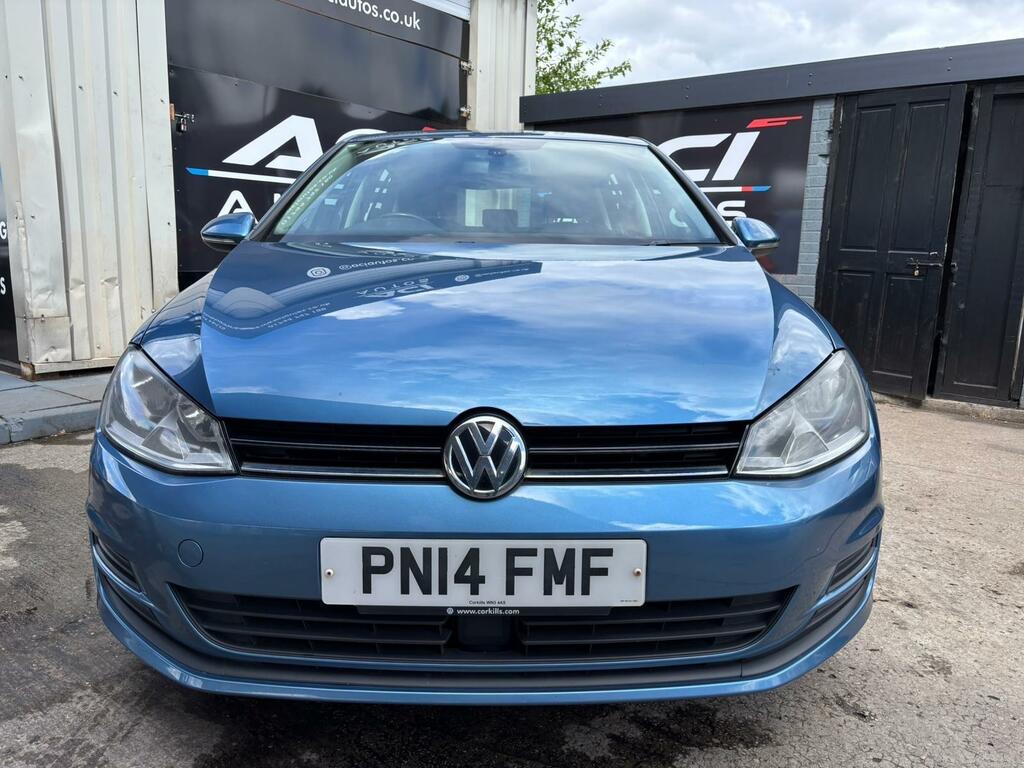 Volkswagen Golf 1.6 Tdi Bluemotion Tech Se Hatchback PN14FMF Blue #5