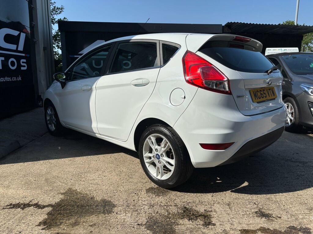 Ford Fiesta 1.0T Ecoboost Zetec Hatchback MC65VTW White #3