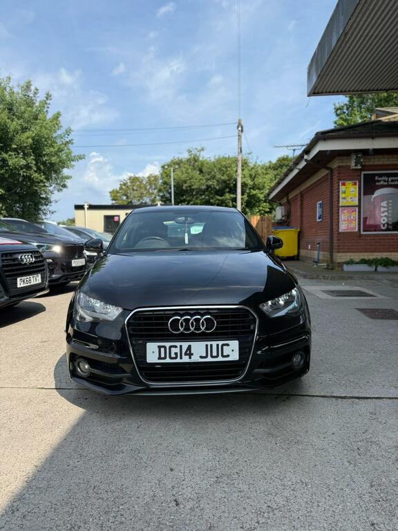 Audi A1 1.6 Tdi S Line Hatchback DG14JUC Black #5
