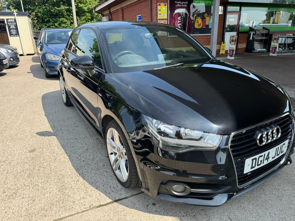 Audi A1 1.6 Tdi S Line Hatchback Black