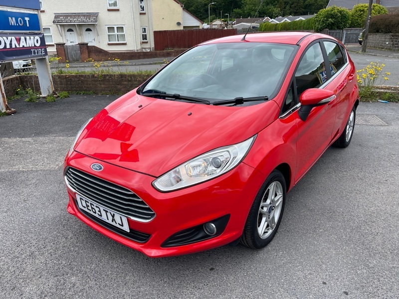 Ford Fiesta Zetec Tdci CE63TXJ Red #3