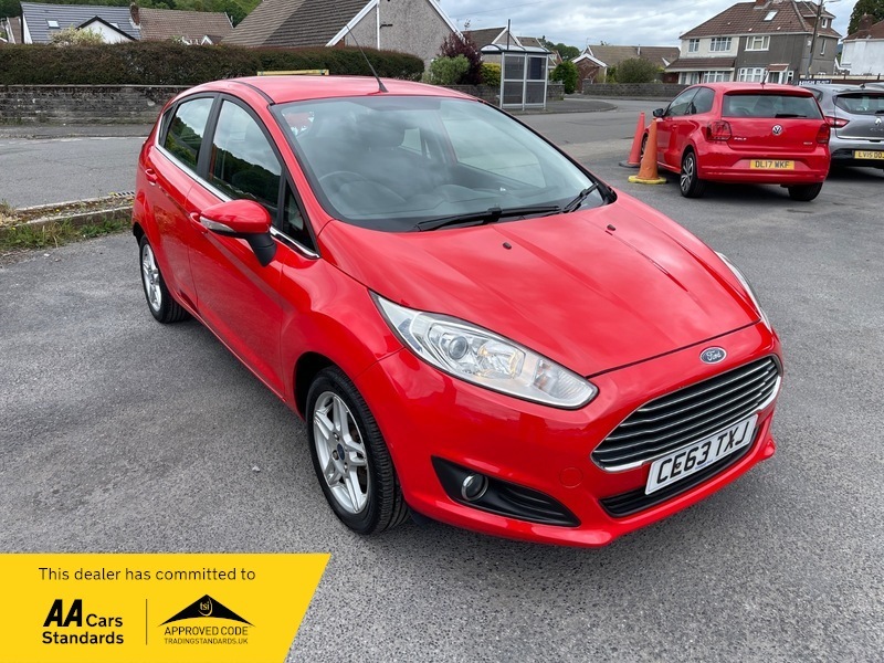 Ford Fiesta Zetec Tdci Red