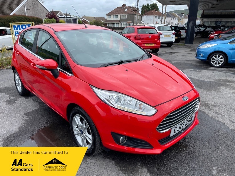 Ford Fiesta Zetec Red