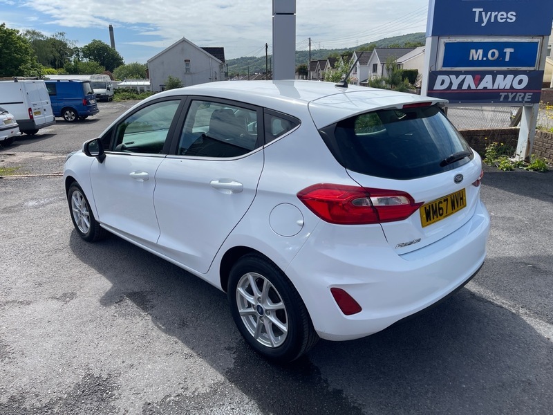 Ford Fiesta Zetec WM67WVH White #5