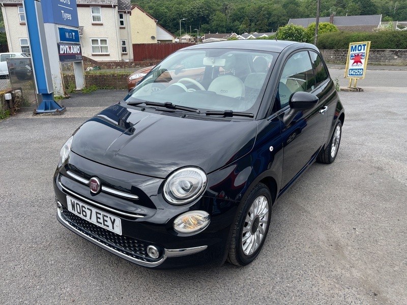 Fiat 500 Lounge WO67EEY Black #3