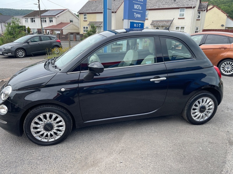 Fiat 500 Lounge WO67EEY Black #4
