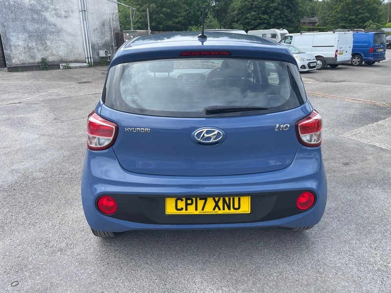 Hyundai I10 Se Blue #6