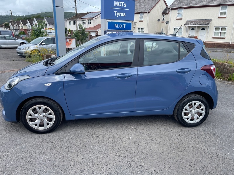 Hyundai I10 Se Blue #5
