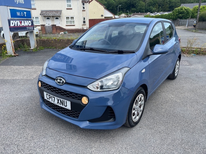 Hyundai I10 Se Blue #4