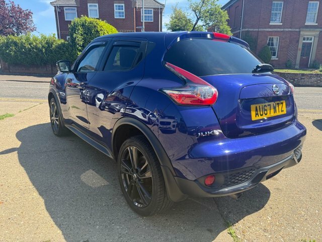 Nissan Juke 1.2 Dig-t N-connecta Style Suv E AU67WTZ Blue #5