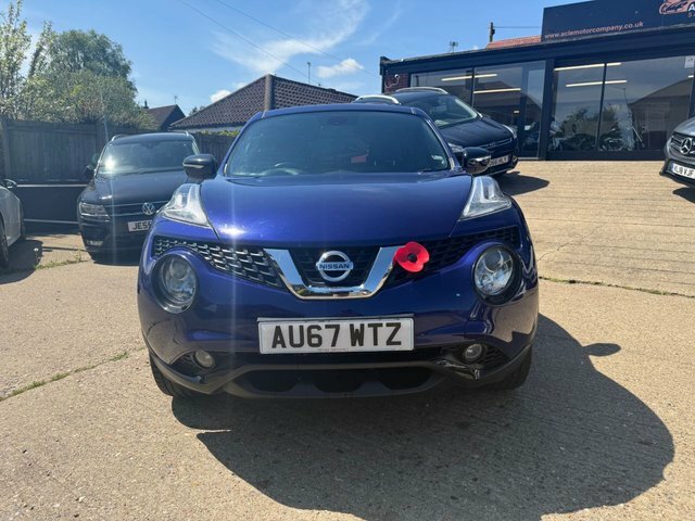 Nissan Juke 1.2 Dig-t N-connecta Style Suv E AU67WTZ Blue #2