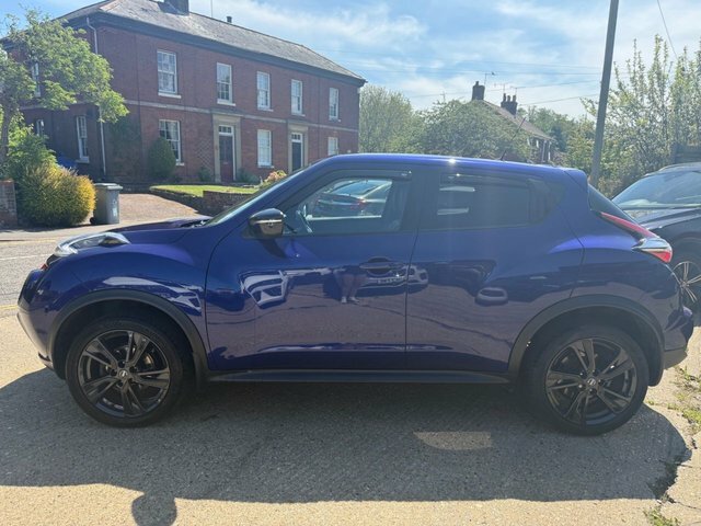 Nissan Juke 1.2 Dig-t N-connecta Style Suv E AU67WTZ Blue #4
