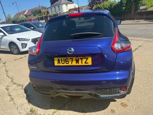 Nissan Juke 1.2 Dig-t N-connecta Style Suv E AU67WTZ Blue #6