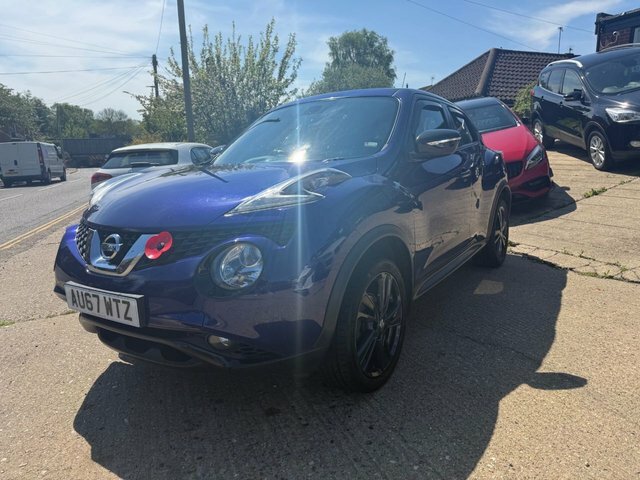 Nissan Juke 1.2 Dig-t N-connecta Style Suv E AU67WTZ Blue #3