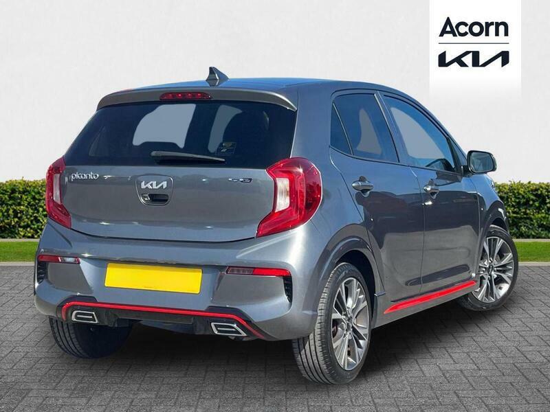 Kia Picanto 1.0 Dpi Gt-line Euro 6 Ss PN24TKA Grey #4