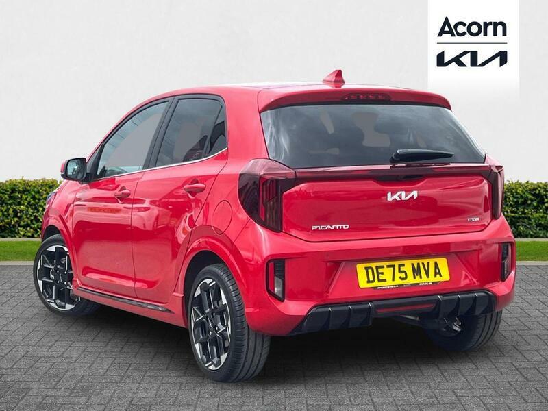 Kia Picanto 1.0 Gt-line S Euro 6 Ss DE75MVA Red #2