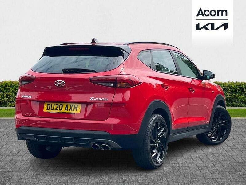 Hyundai Tucson 1.6 Crdi Mhev N Line Dct Euro 6 Ss DU20AXH Red #5