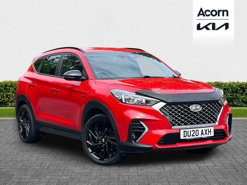 Hyundai Tucson 1.6 Crdi Mhev N Line Dct Euro 6 Ss Red