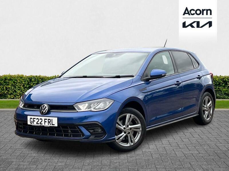 Volkswagen Polo 1.0 Tsi R-line Dsg Euro 6 Ss GF22FRL Blue #4