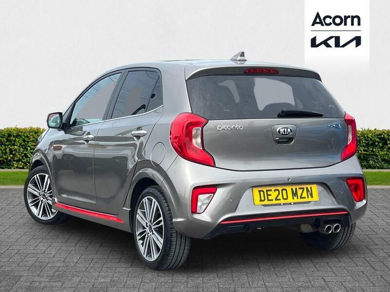 Kia Picanto 1.25 Gt-line S Euro 6 Ss DE20MZN Silver #2