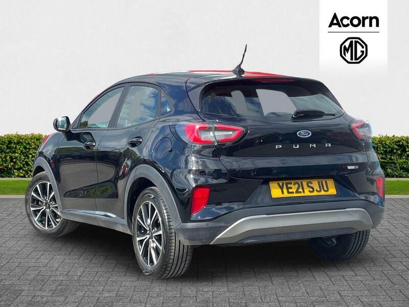 Ford Puma 1.0T Ecoboost Mhev Titanium Euro 6 Ss YE21SJU Black #2