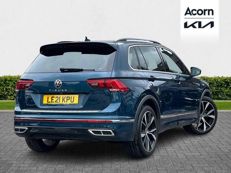 Volkswagen Tiguan 1.5 Tsi R-line Dsg Euro 6 Ss LE21KPU Blue #5