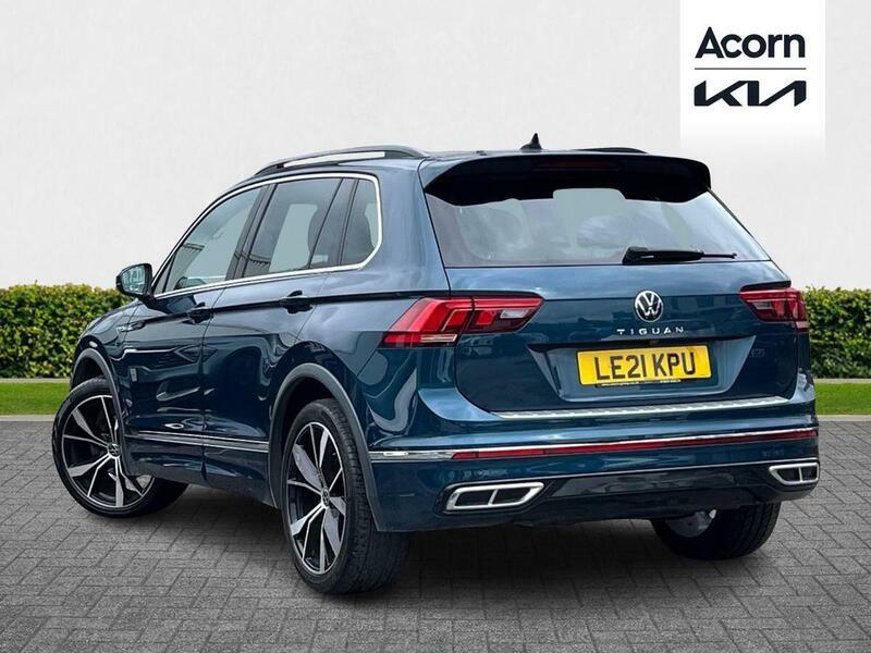 Volkswagen Tiguan 1.5 Tsi R-line Dsg Euro 6 Ss LE21KPU Blue #2