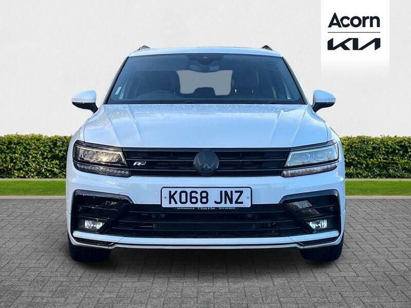 Volkswagen Tiguan 2.0 Tdi R-line Dsg Euro 6 Ss KO68JNZ White #6