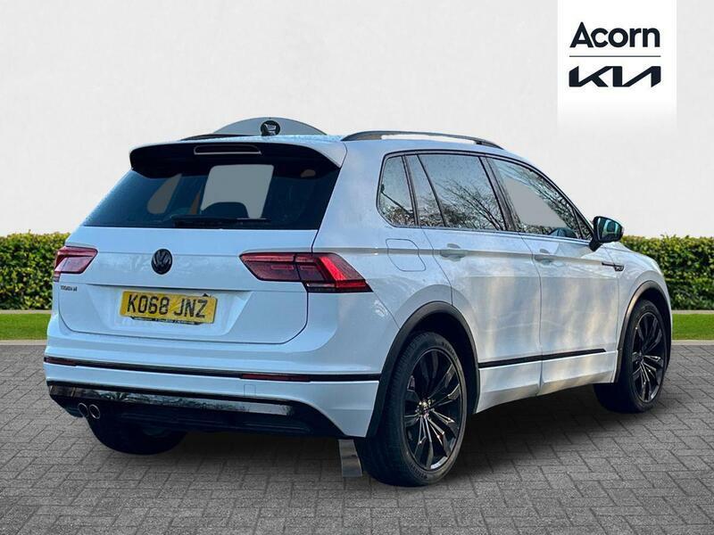 Volkswagen Tiguan 2.0 Tdi R-line Dsg Euro 6 Ss KO68JNZ White #5