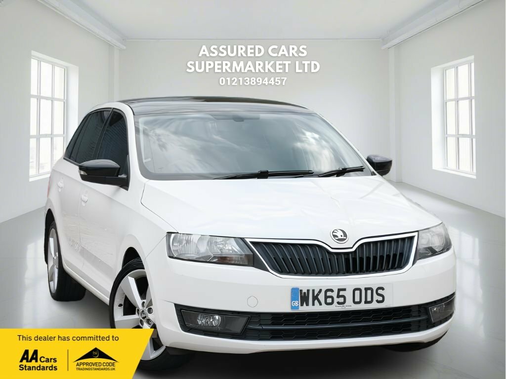 Skoda Rapid Spaceback 1.4L Se Sport White