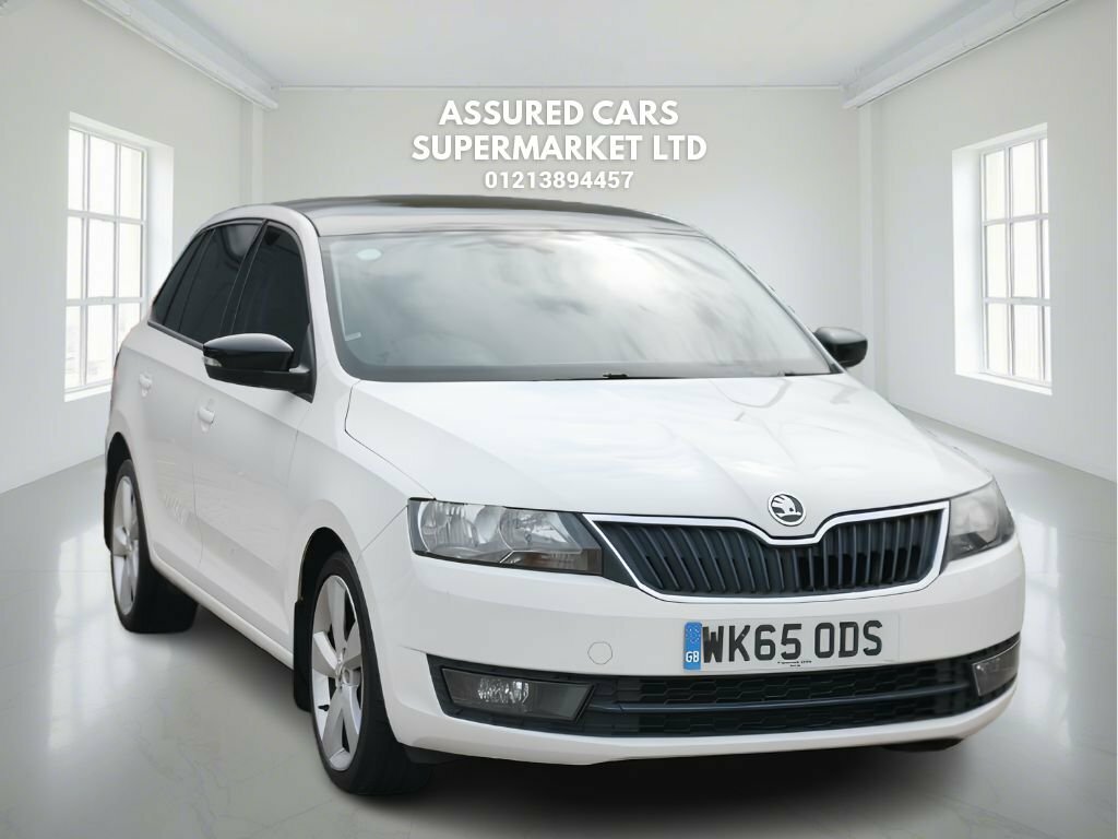 Skoda Rapid Spaceback 1.4L Se Sport WK65ODS White #4