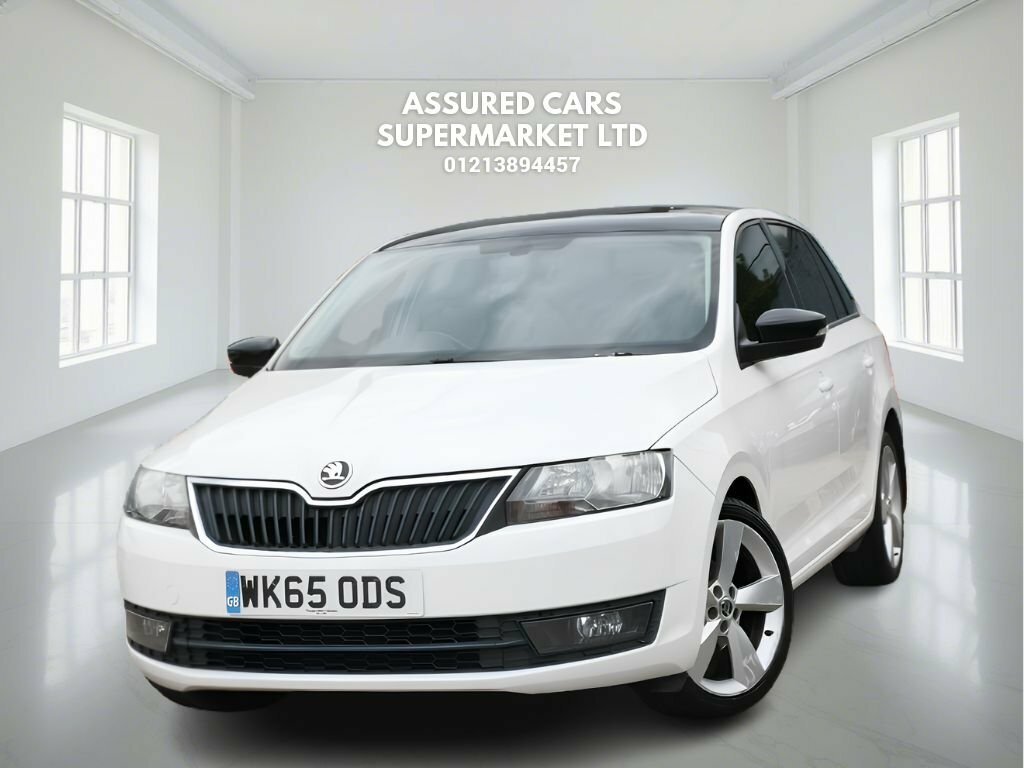 Skoda Rapid Spaceback 1.4L Se Sport WK65ODS White #2