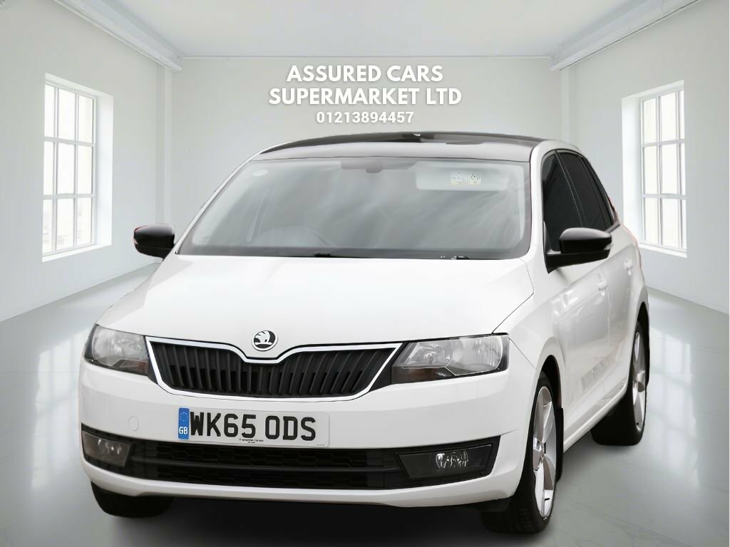 Skoda Rapid Spaceback 1.4L Se Sport WK65ODS White #5