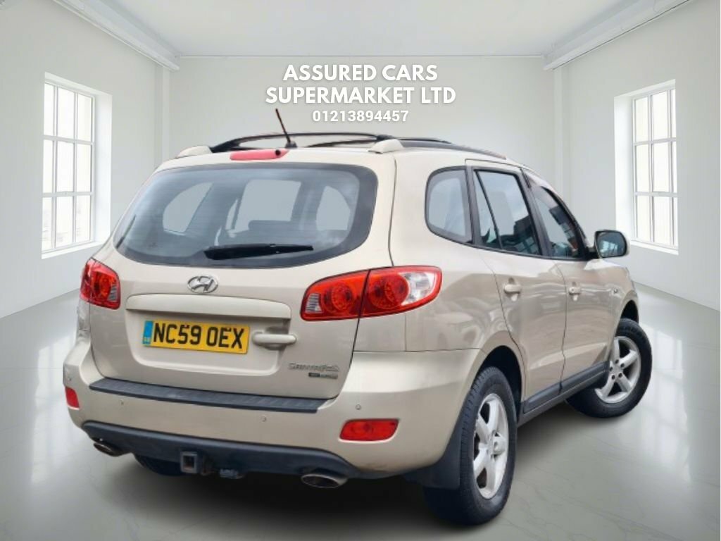 Hyundai Santa Fe Suv Blue #10