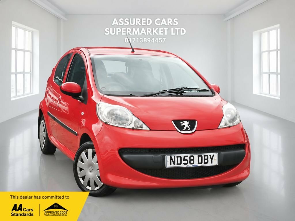 Peugeot 107 1L Urban Red