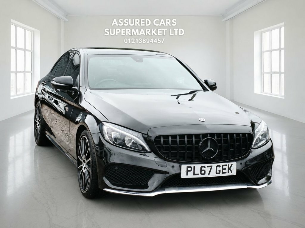 Mercedes-Benz C Class 2.1L Amg Line PL67GEK Black #4