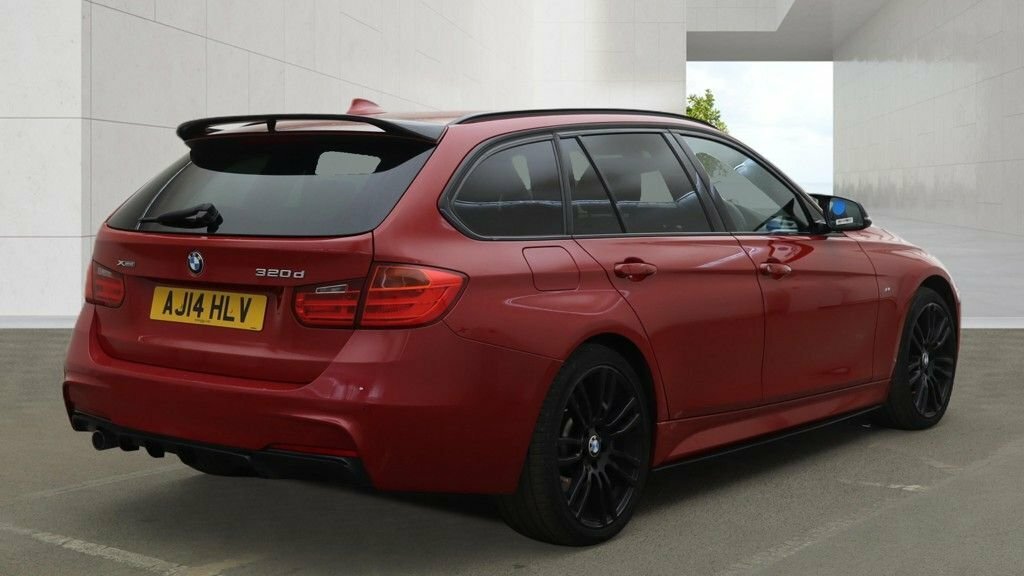 BMW 3 Series 2L M Sport AJ14HLV Red #4