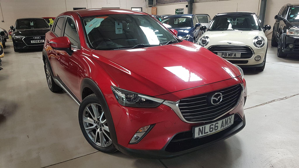 Mazda CX-3 1.5 Skyactiv-d Sport Nav 4Wd Euro 6 Ss Red