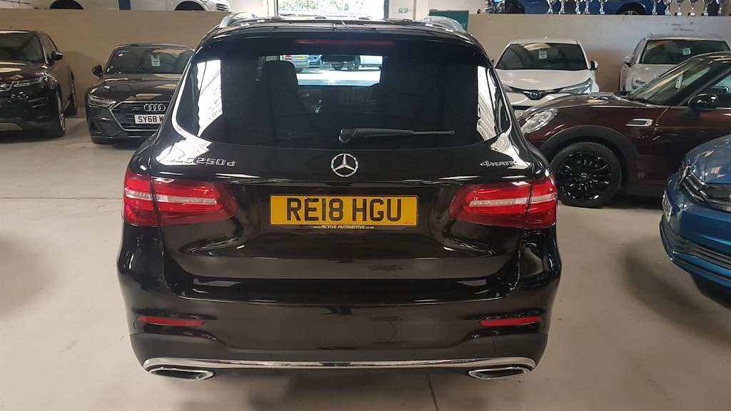 Mercedes-Benz GLC Class 2.1 D Amg Line Premium Plus G-tronic 4Matic Euro RE18HGU Black #5