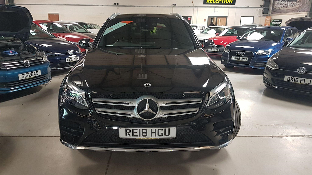 Mercedes-Benz GLC Class 2.1 D Amg Line Premium Plus G-tronic 4Matic Euro RE18HGU Black #2