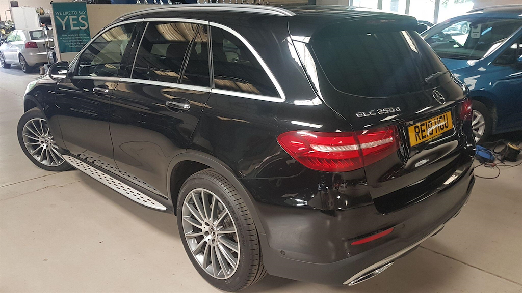 Mercedes-Benz GLC Class 2.1 D Amg Line Premium Plus G-tronic 4Matic Euro RE18HGU Black #6