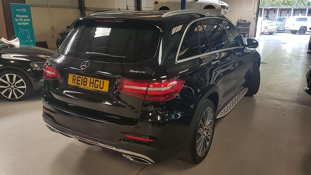Mercedes-Benz GLC Class 2.1 D Amg Line Premium Plus G-tronic 4Matic Euro RE18HGU Black #4