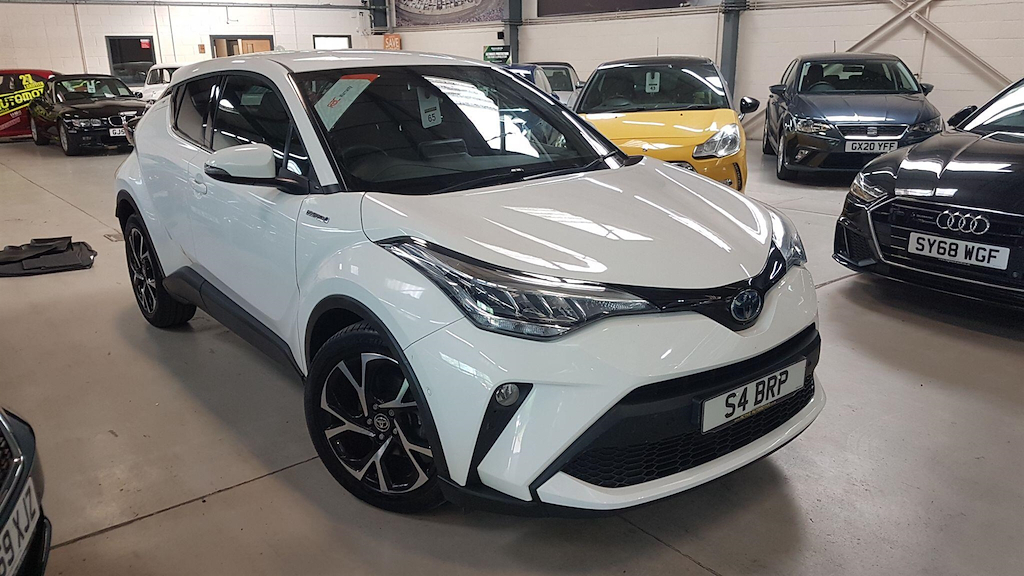 Toyota C-Hr 1.8 Vvt-h Design Cvt Euro 6 Ss White