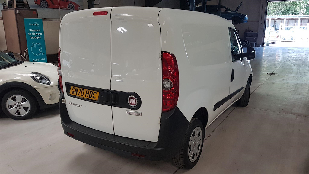 Fiat Doblo 1.3 Multijetii L1 H1 Euro 6 Ss White #4