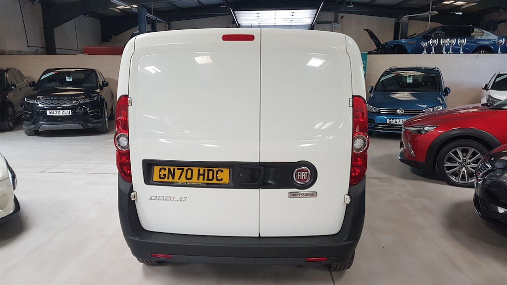 Fiat Doblo 1.3 Multijetii L1 H1 Euro 6 Ss White #5